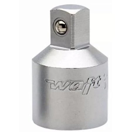 Adaptador P/ Soquete Estriado 1/4 Femea X 3/8 Macho WAFT 6320