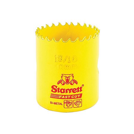Serra Copo Aço Rapido STARRETT 40mm FCH0196-G