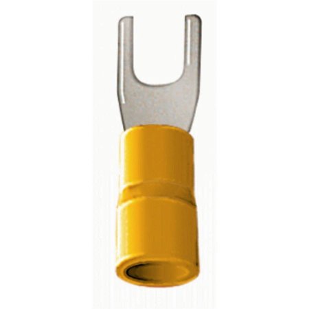 Terminal Pre-Isolado Forquilha 4,0/6,0 Amarelo M4 CRIMPER TPF23-4 FR2492-C 100Peças