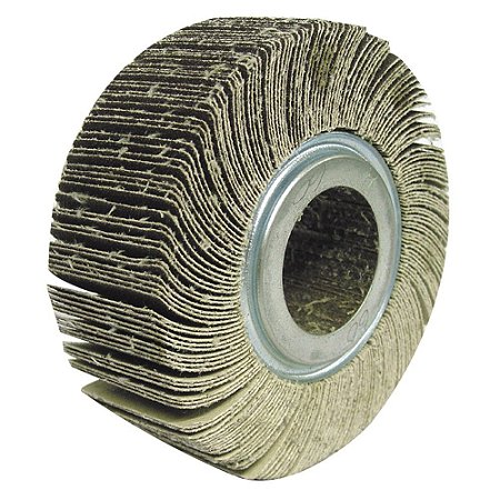 Roda de Lixa Sem Pino 150mm x 50mm Grão 100 FK