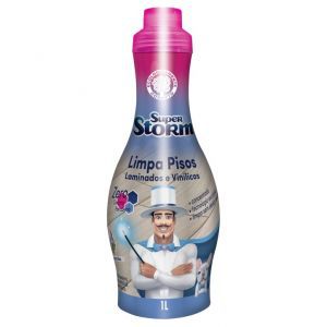 Limpa Piso Laminado E Vinílicos Super Storm PULVITEC 500ml