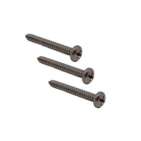 Parafuso Auto Atarrachante "Inox" 4,8x38mm Cab.Panela PH JOMARCA 31958/26589 100 Pçs