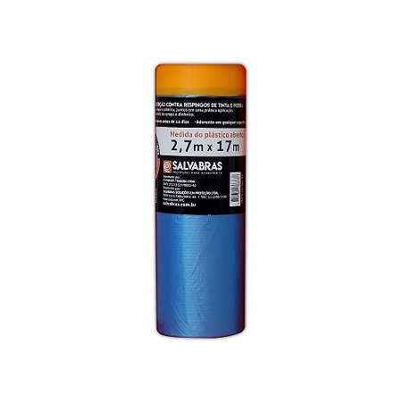 Salva Pintura Mascaramento P/Pintura 2,70mx17m SALVABRAS P00083