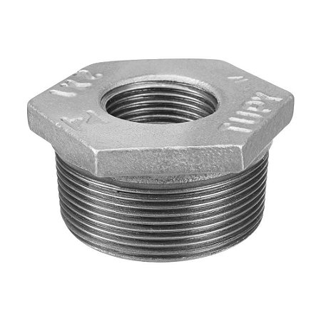 Bucha Redução Ferro Galvanizado 3 x 1.1/2" TUPY 120105433