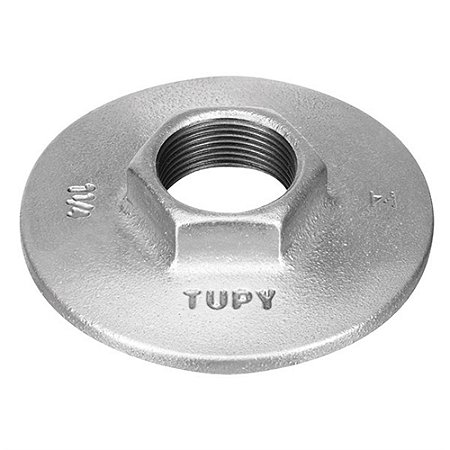 Flange com Sextavado Ferro Galvanizado 3/4" TUPY 129900633