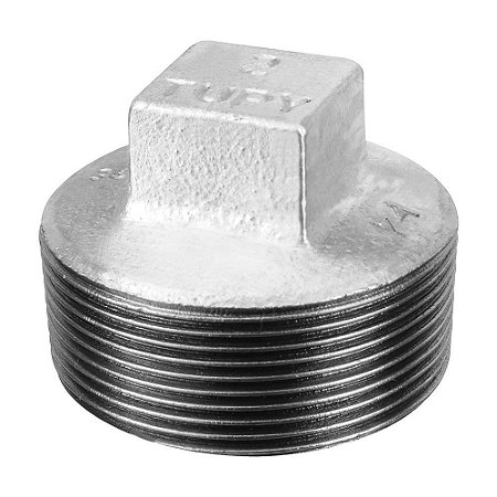 Plug Ferro Galvanizado 1/4x1/4" TUPY 120260233