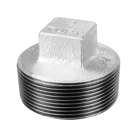 Plug Ferro Galvanizado 1/2x1/2" TUPY 120200433