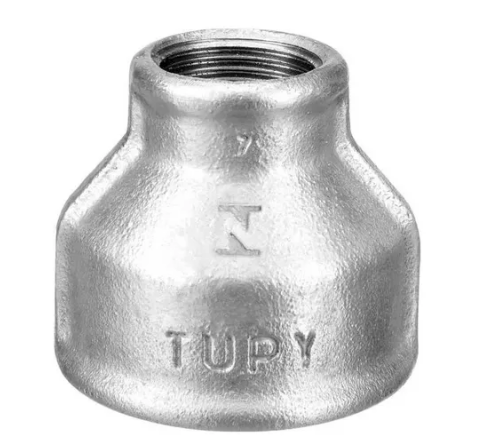 Luva Redução Ferro Galvanizado 1x3/4" TUPY 123263333