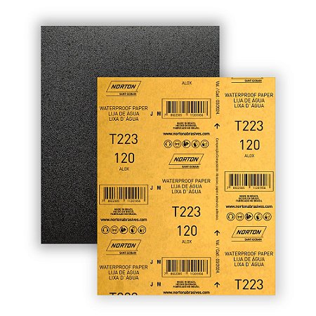 Lixa D'agua 120 T223 NORTON 66261161500- 50 Peças