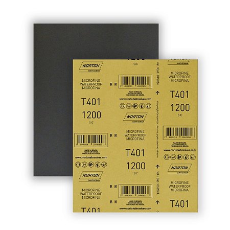 Lixa D'agua 1200 T4021 NORTON  66254408468- 50 Peças