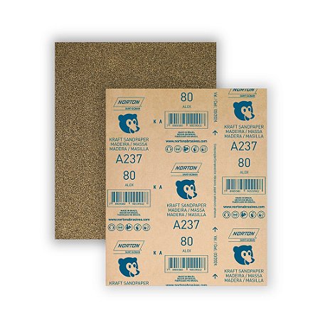 Lixa Madeira 80 A237 NORTON 5539503042 50 Peças