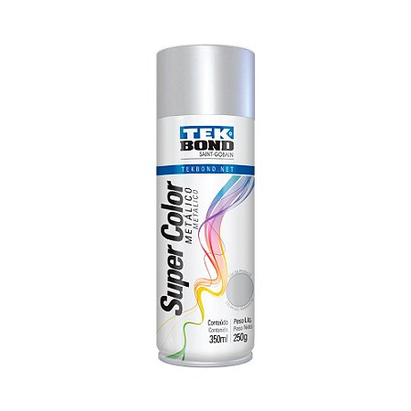 Spray Prata Metalico 350ml TEKBOND 23361006900
