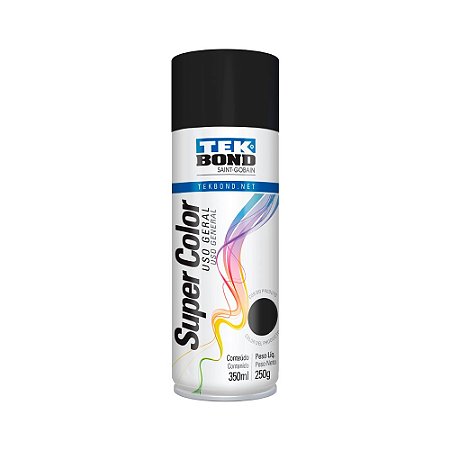 Spray Preto Brilhante 350ml TEKBOND 23011006900