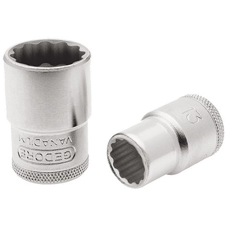 Soquete Encaixe Estriado 1/2" D19 18mm GEDORE 15109