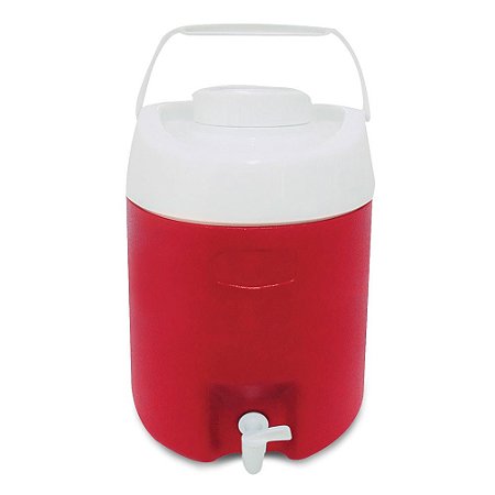 Botijão Térmico 12 litros c/ Torneira Vermelho FORTLINE 100600310