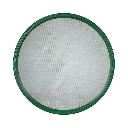 Peneira Areia 55cm Chapa Expandida Aro Plastico Verde MM 23628-10Pçs
