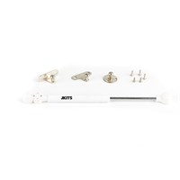 Pistao 'a gas Click Newton 120N Branco JOMARCA P2532- Kit c/2peças