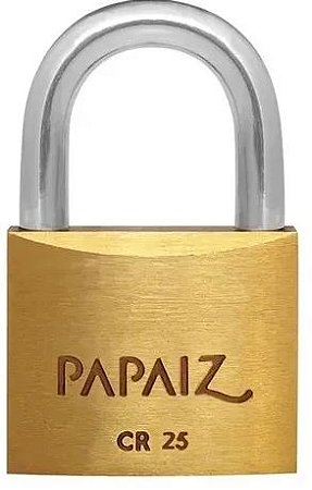 Cadeado Segredo Igual KA1 25mm PAPAIZ 100250CX01-10 Cadeados