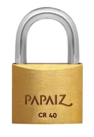 Cadeado Segredo Igual KA1 40mm PAPAIZ 100400CX01-5 Cadeados