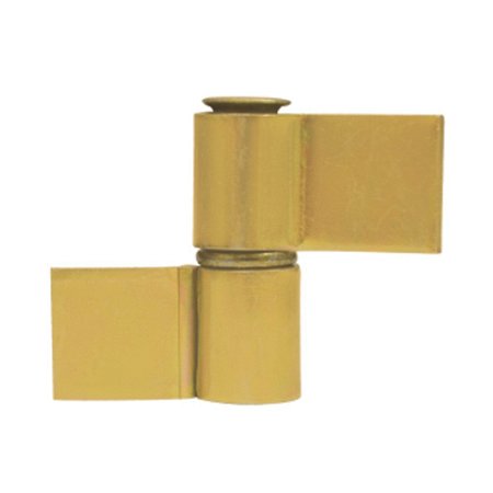 Dobradiça Gonzo com Aba N. 1 Zincado DETONI 7051002 12Pçs