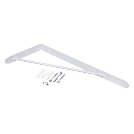 Suporte p/ Pia( Mão Francesa) Pesado 40cm x 50cm ate 250Kg Branca ZAMAR