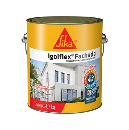 Igolflex Fachada Branco 4,7L Lata SIKA 561381