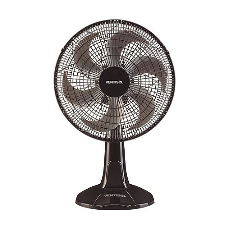 Ventilador de Mesa OSC Turbo 6 Pás 40cm Preto 127V 80W VENTISOL 550