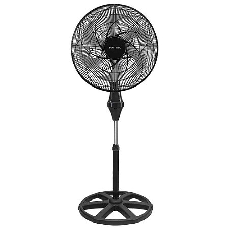 Ventilador de Coluna OSC Turbo 6P 50cm Preto 127V 135W VENTISOL 3852
