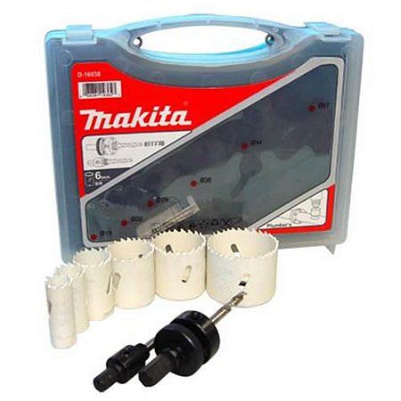 Serra Copo Bi-Metal 51mm Kit Com 6 Peças D47123 MAKITA