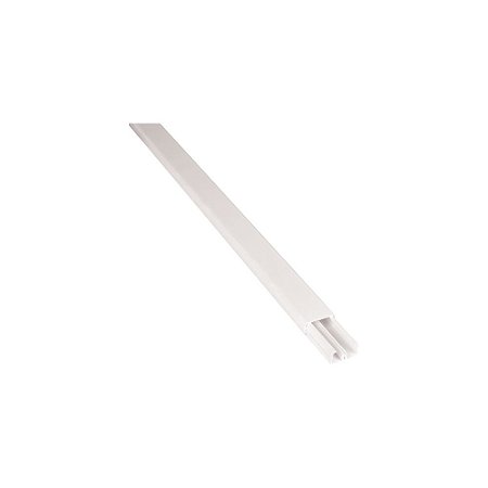 Canaleta Dupla Face 10x10x2m c/ Adesivo Branca PVC PERLEX 2610BRDF 25Pçs