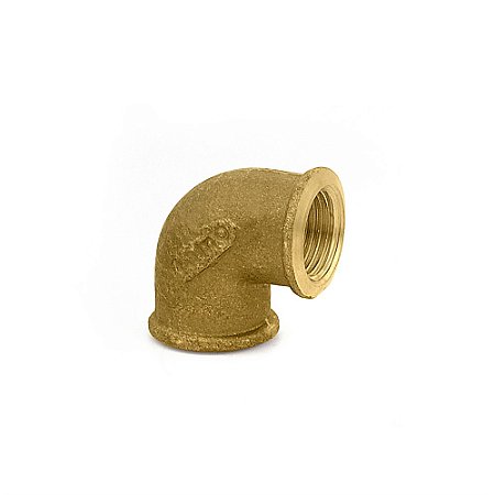 Cotovelo 90 Latão Rosca x Rosca 3/4" x 3/4" 112 RAMO 02.9.36.0034.02