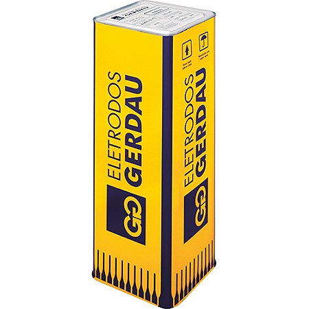 Eletrodo GERDAU 6013 4,00mm Lata 20Kg Cinza