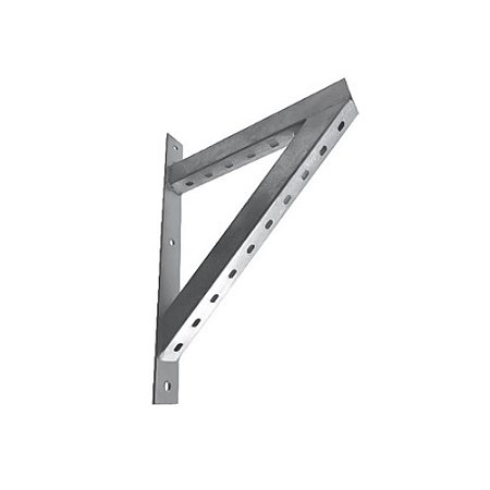 Mão Francesa Reforçada 200mm PERFIL LIDER 2480200PZ 1Pç