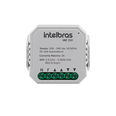 Acionador de Cortinas Inteligente  IAC 110 INTELBRAS 4661111