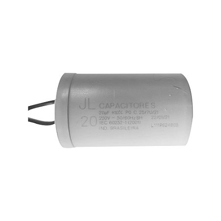 Capacitor 20UF 250VAC 35 x 74 JL 100120