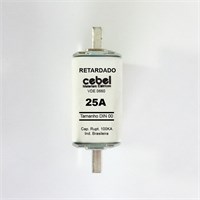 Fusível NH Retardado FR 00/25A CEBEL 700005