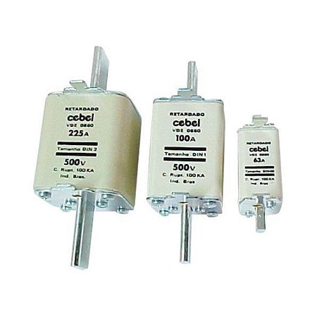 Fusível NH Retardado FR 00/125A CEBEL 700011