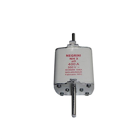 Fusível NH Ultra Rápido (aR) 03/400A 500 V~ NEGRINI NH-3-400/500UR