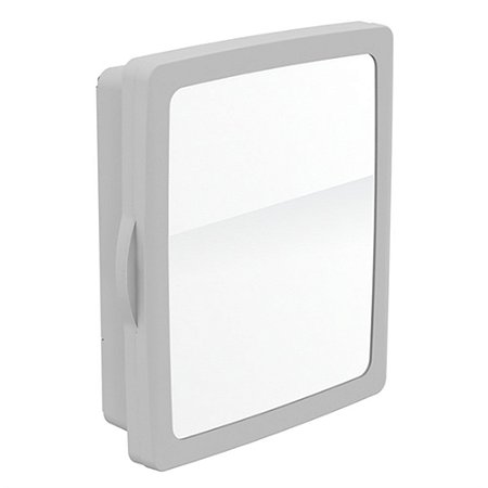 Armário Plastico p/ Banheiro Externo 33X36 Cinza VALEPLAST 68.030