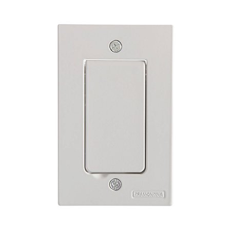 Placa de Piso Alumínio 4x2 Unha para 1 Módulo Lux TRAMONTINA 56121112
