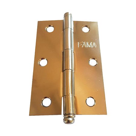 Dobradiça 1295 FCB 3.1/2" FAMA Caixa c/24 Peças