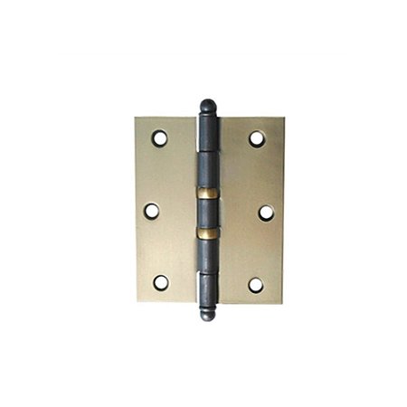 Dobradiça 1535 FOX 3.1/2"x3" Com Anel FAMA Caixa c/12 Peças
