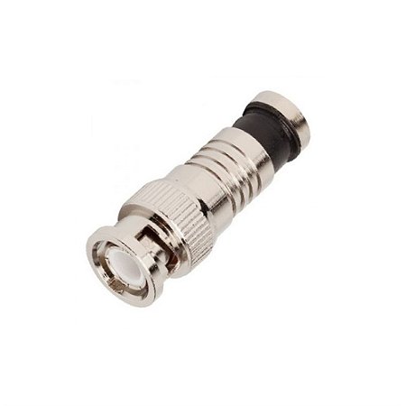 Conector Coaxial Compressao  Bnc DEZCOMP RG06 3832 c/10pçs