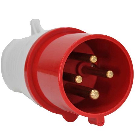 Pino 3 Polos+Terra 380V 32A Vermelho JNG 52857