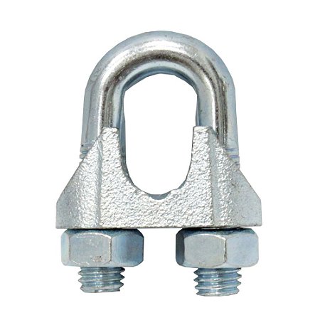 Clip p/ Cabo de Aço Leve 5/8" PERKON 1395 10Peças