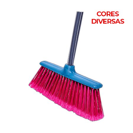 Vassoura PET c/ Cabo Super Pluma MULTILAR