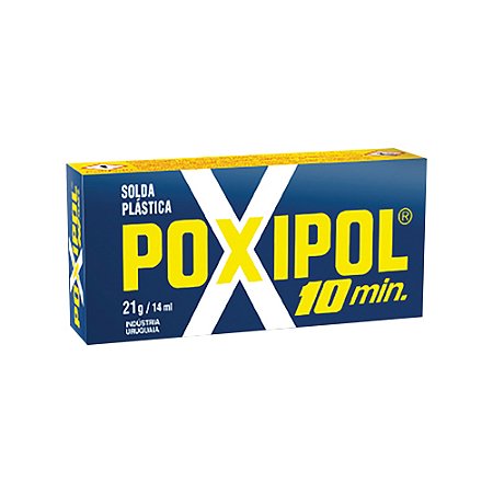 POXIPOL Epóxi Cinza 21g (10 Minutos)