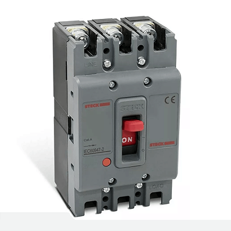 Disjuntor Caixa Moldada Tripolar 500A STECK