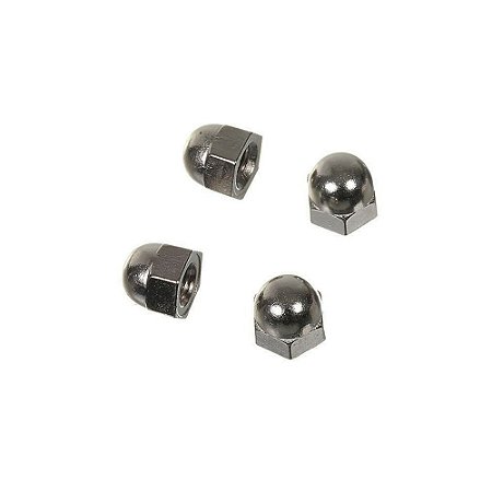 Porca Calota Niquelada 1/4 x 7/16" 50pecas SPG SP0018- Outlet