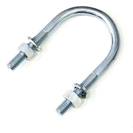 Abraçadeira Tipo U Vergalhão INCA 3.1/2 x 3/8" 10.195.1031A 25Pçs -outlet